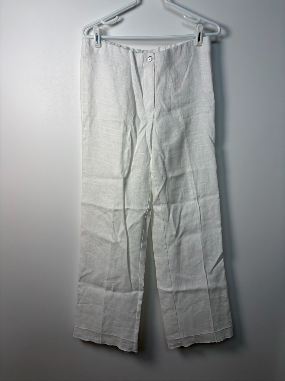 Estelle and Finn White Linen Pant Size 4